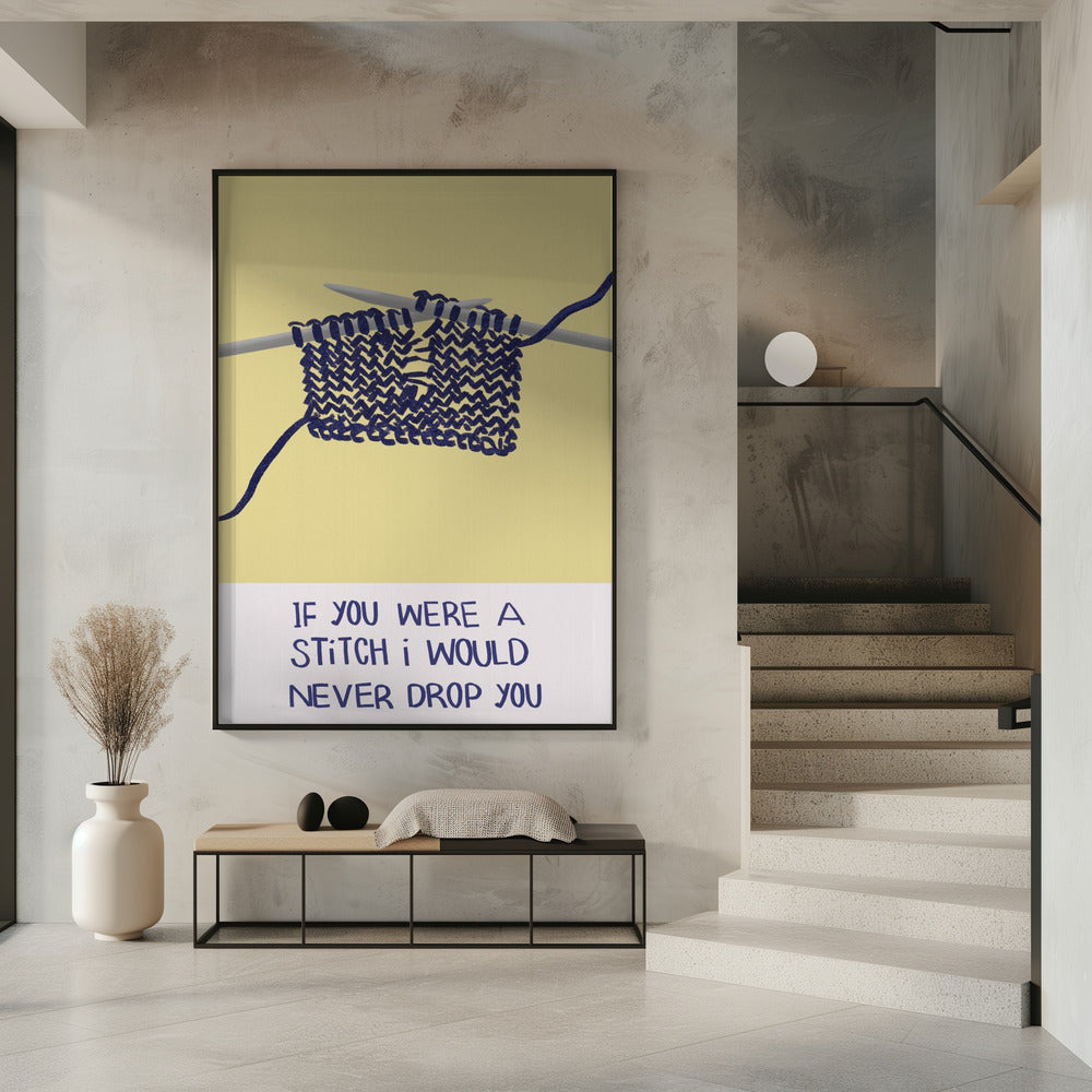 dropped stitches | Poster