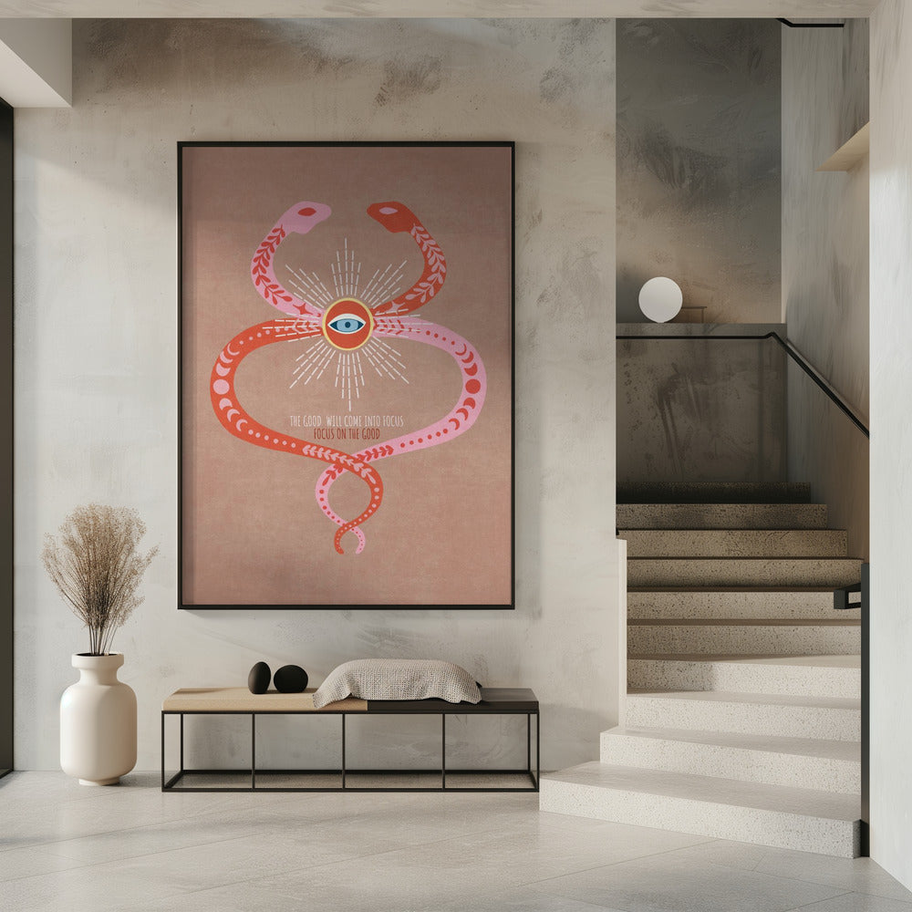 Serpent&#039;s Visionary Eye | Poster