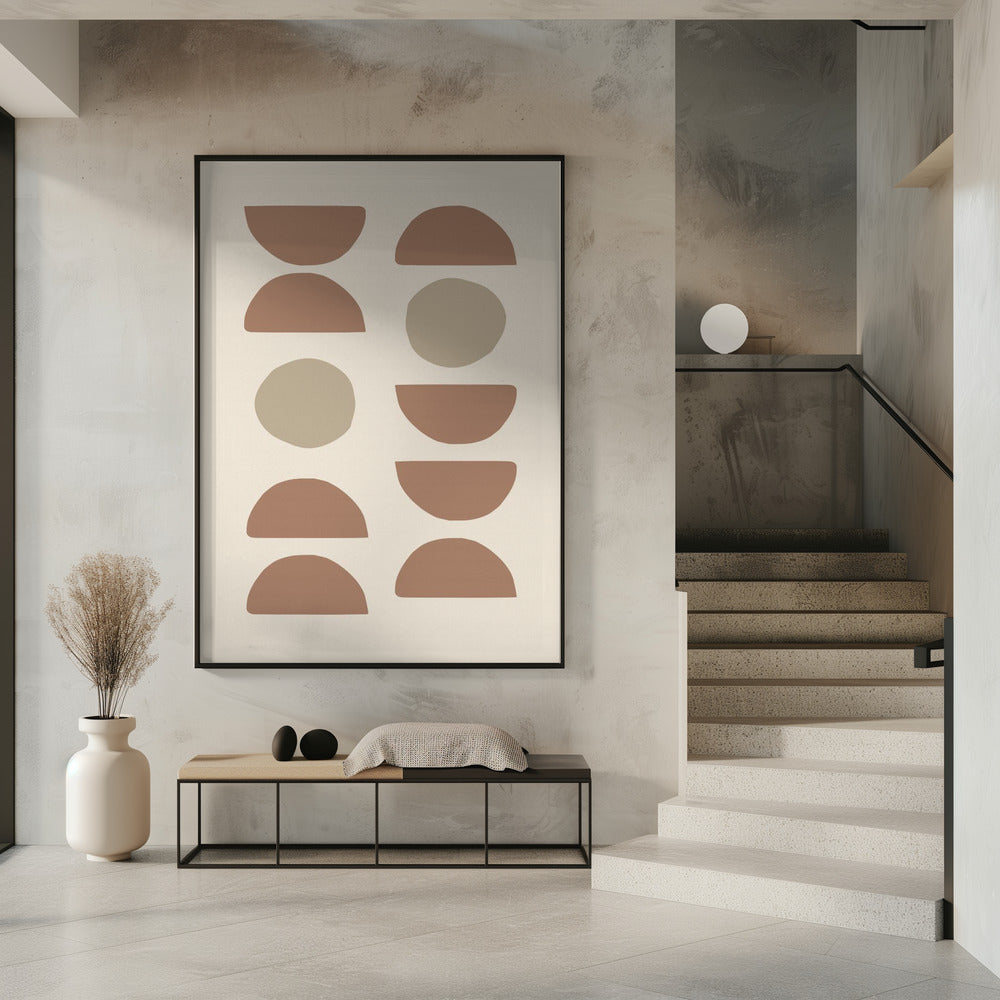 Shapes Mocha | Poster