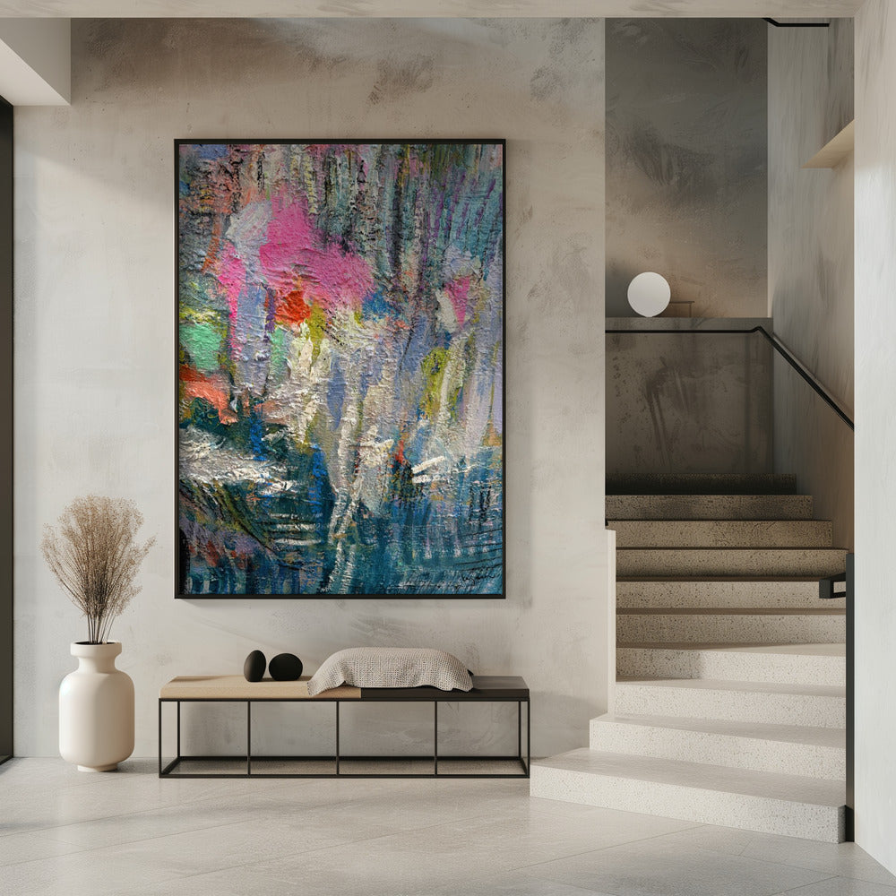 Expressionist Colorful Abstract | Poster