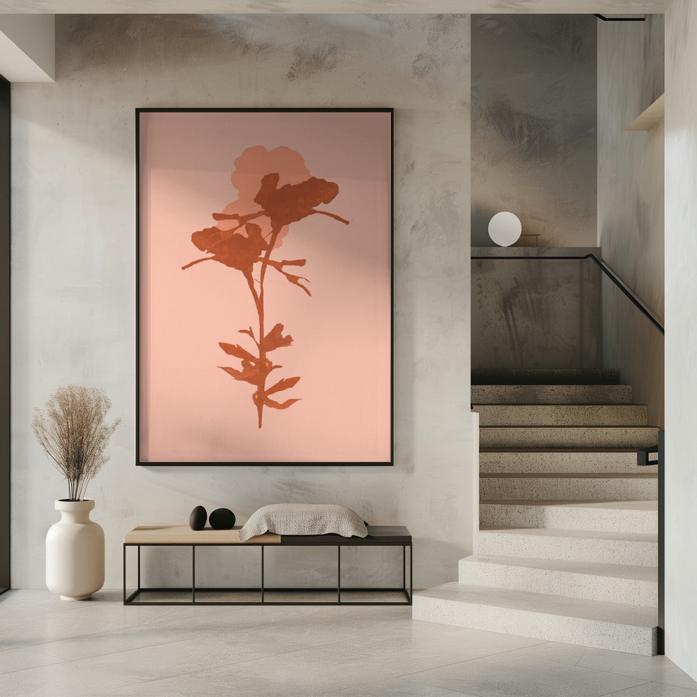 Floral Silhouette 7 | Poster