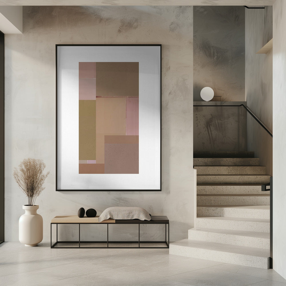 Abstract Textured Composition 6 | Poster