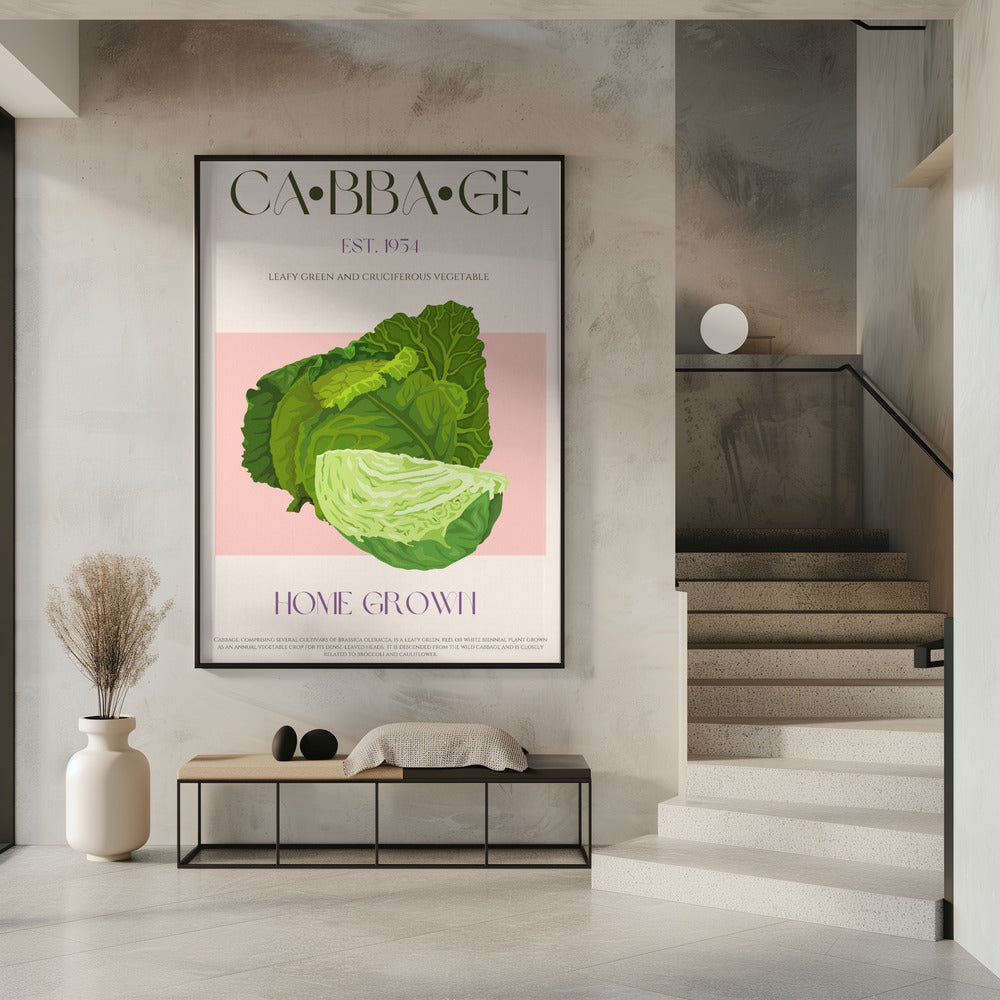 Crisp Cabbage Bliss | Poster