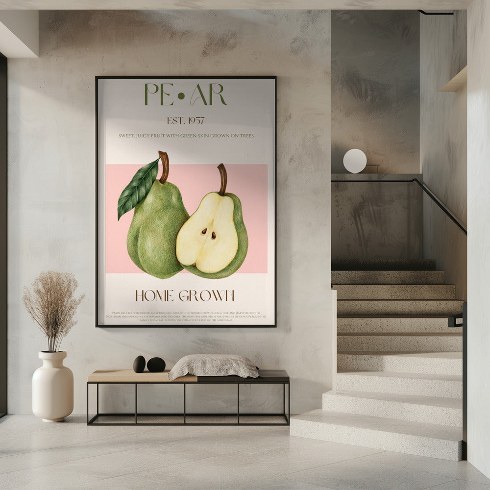 Juicy Pear Delight | Poster