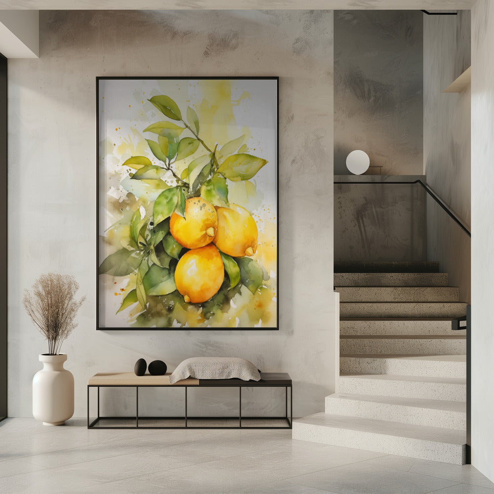 Lemons and Leaves | Poster