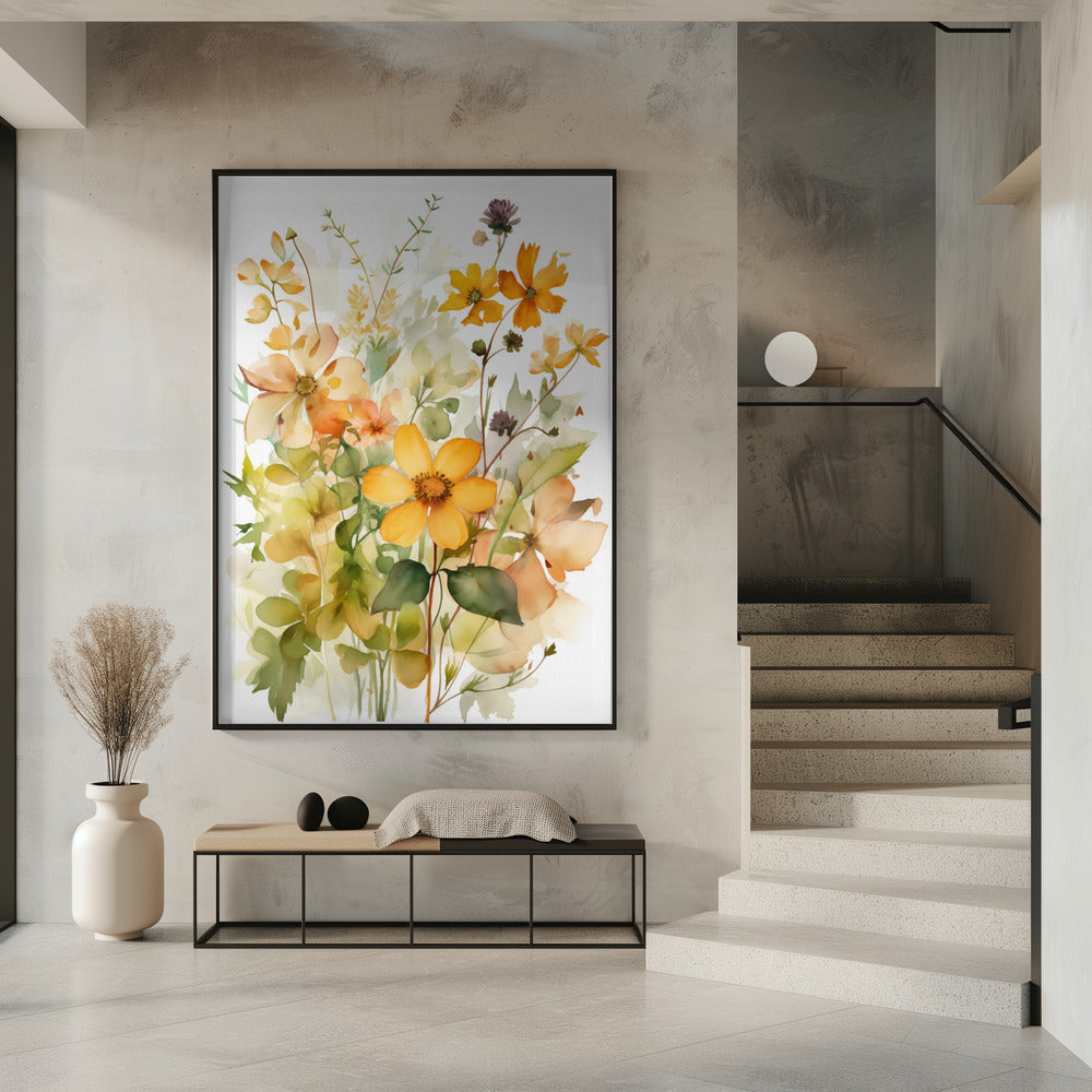 Summer Flowers No 4 | Poster
