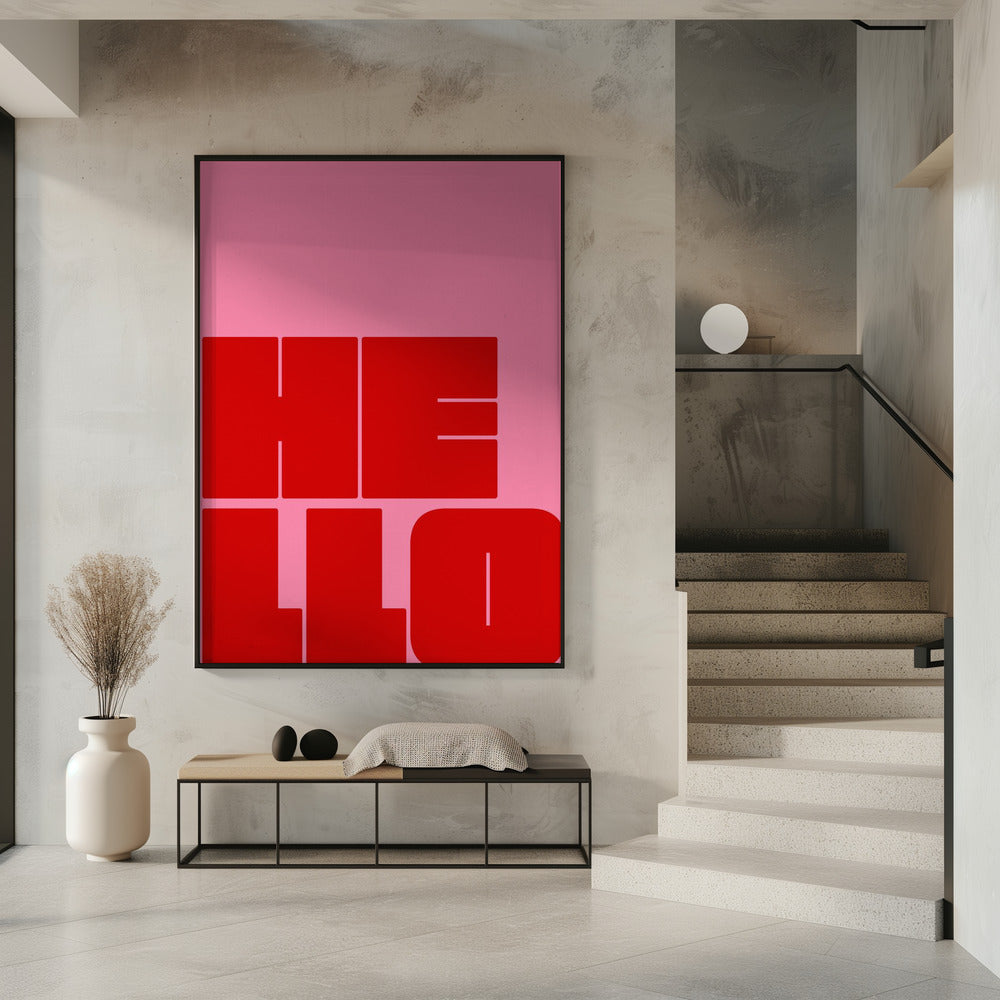 Bold Greeting Bliss | Poster