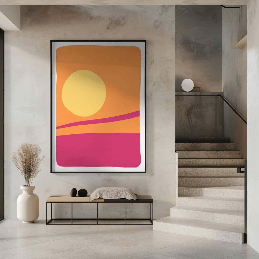 Vibrant Sunset Glow | Poster