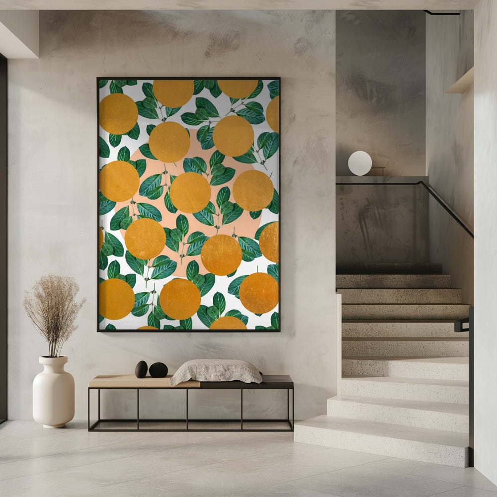 Beverly Botanical Abstract Tropical | Poster