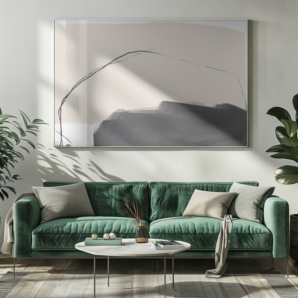 Serene Contours | Canvas