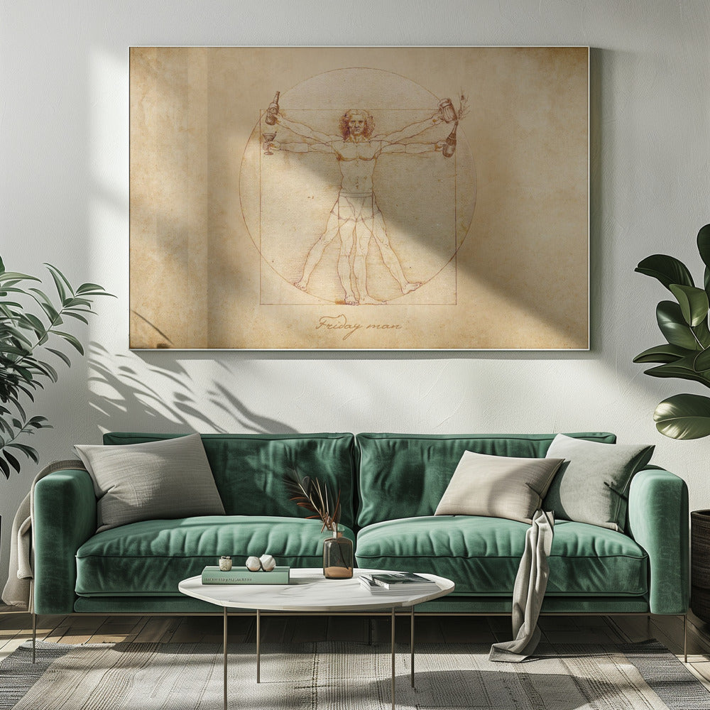 Friday Man | Canvas