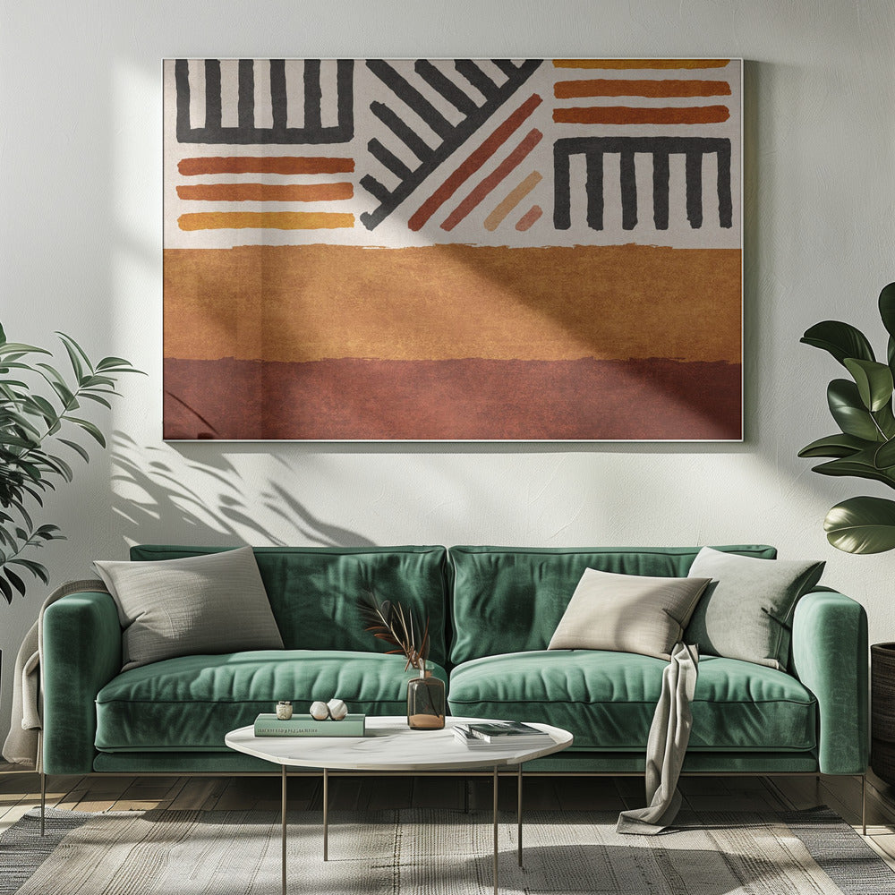 Patterned Earth | Canvas