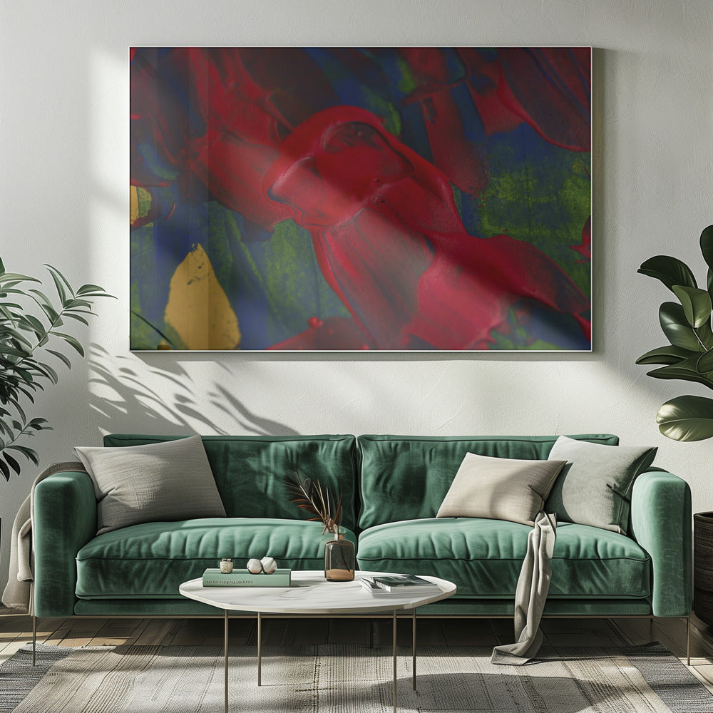 colored paints | Canvas