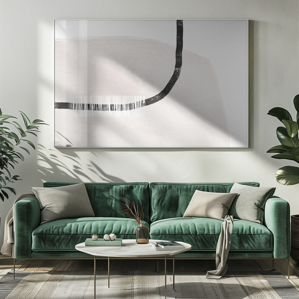 Curved Silence | Canvas