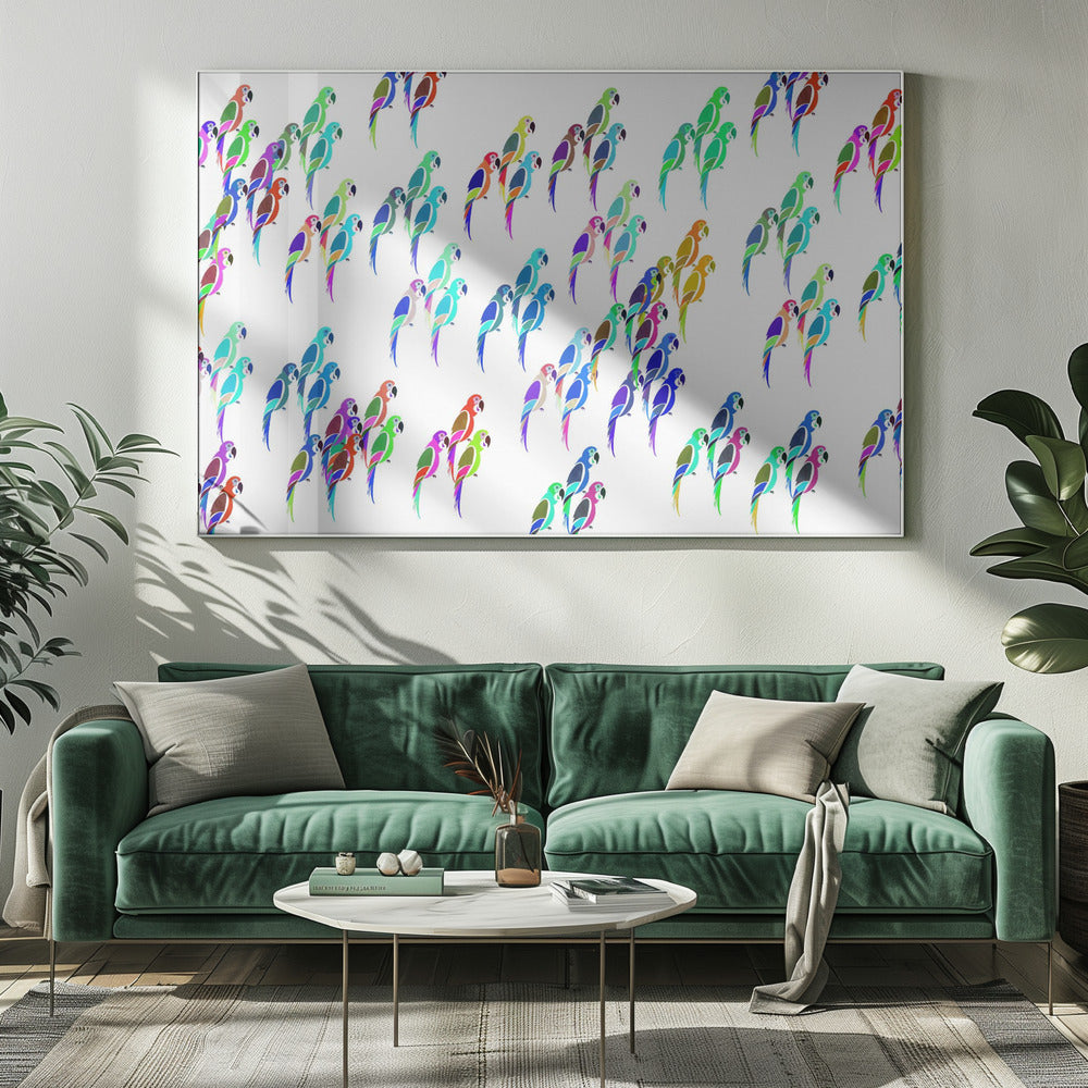 Parakeet Mix | Canvas