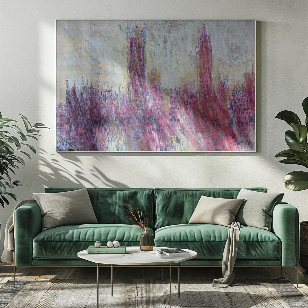 Vivid Cityscape | Canvas