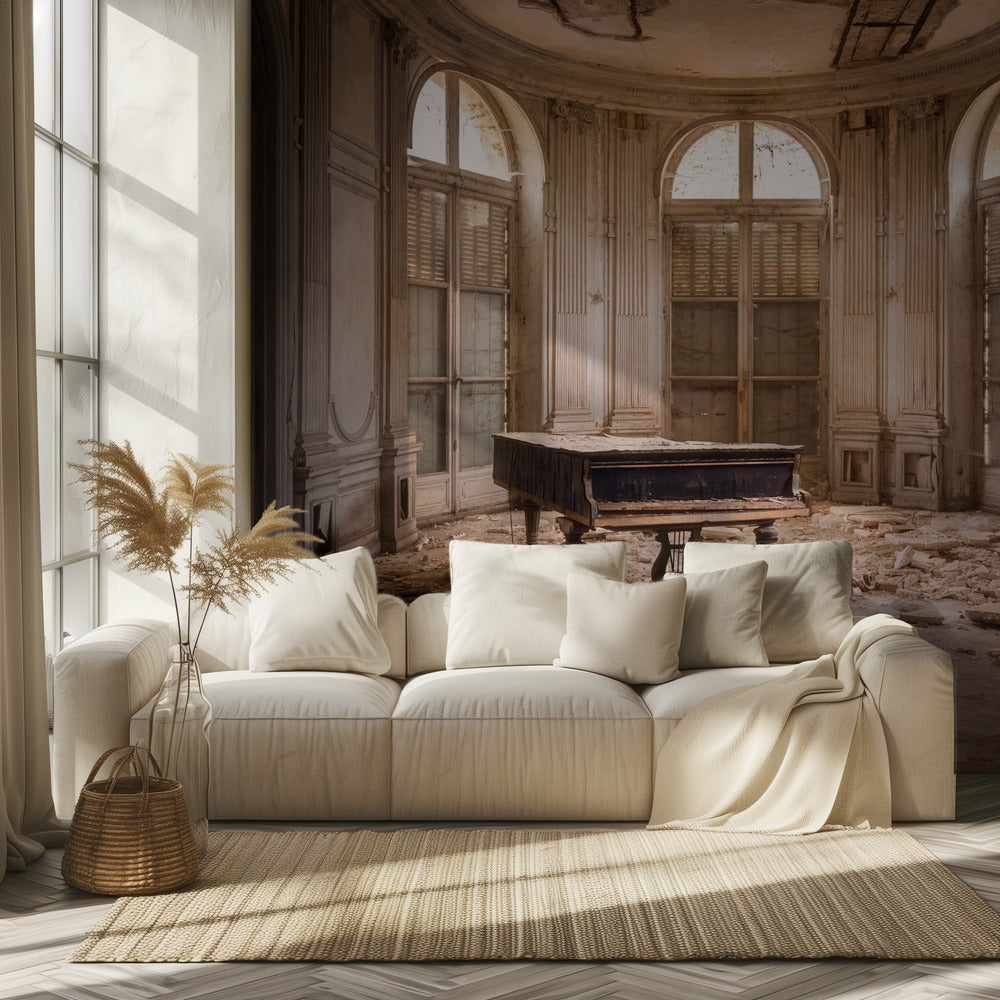 Piano in Decay | Wallpaper