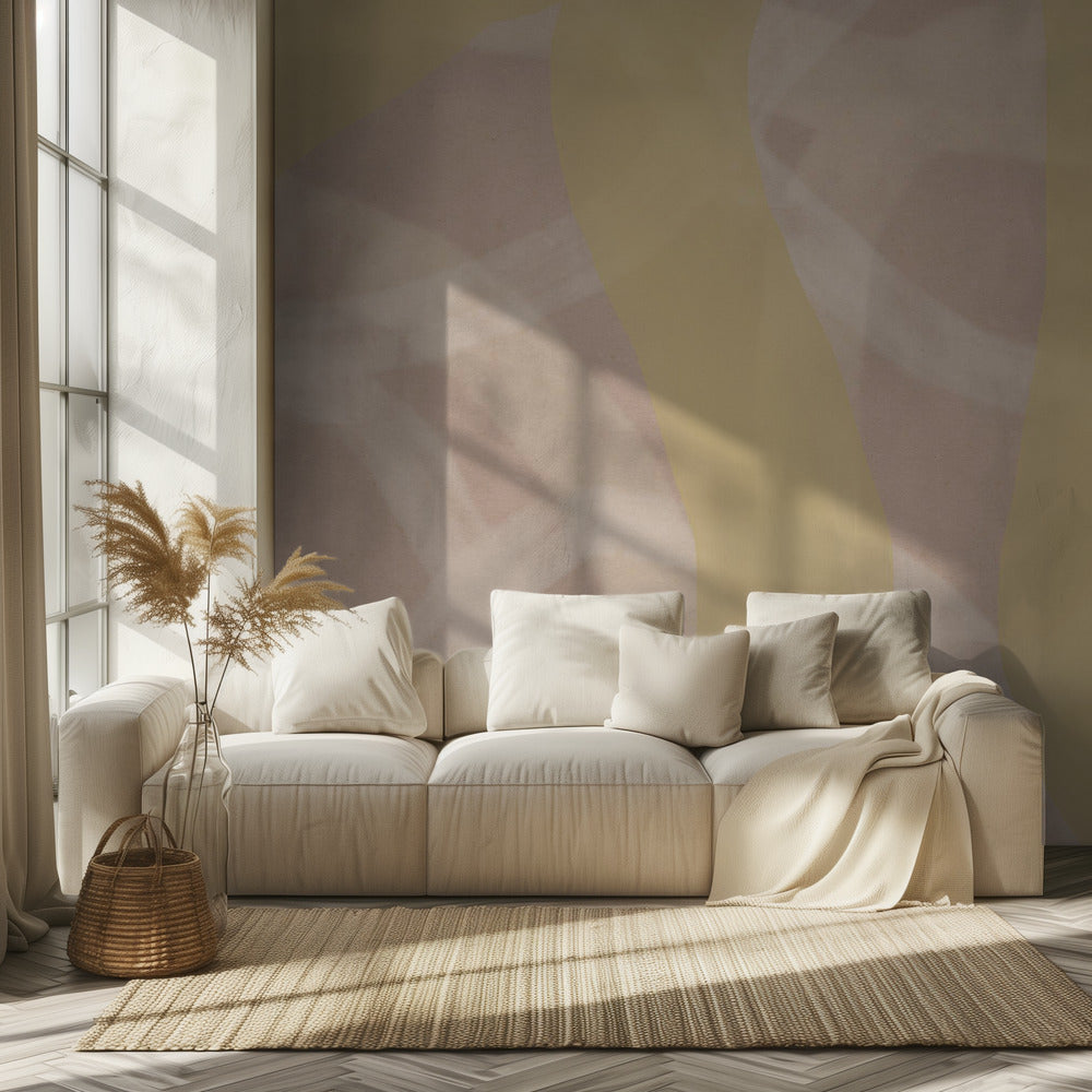 Neutral Abstract Watercolor In Nude and Pastel  11 | Wallpaper