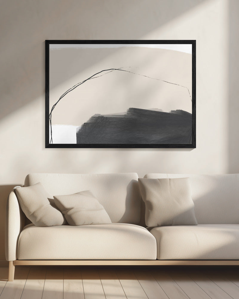 Serene Contours | Canvas