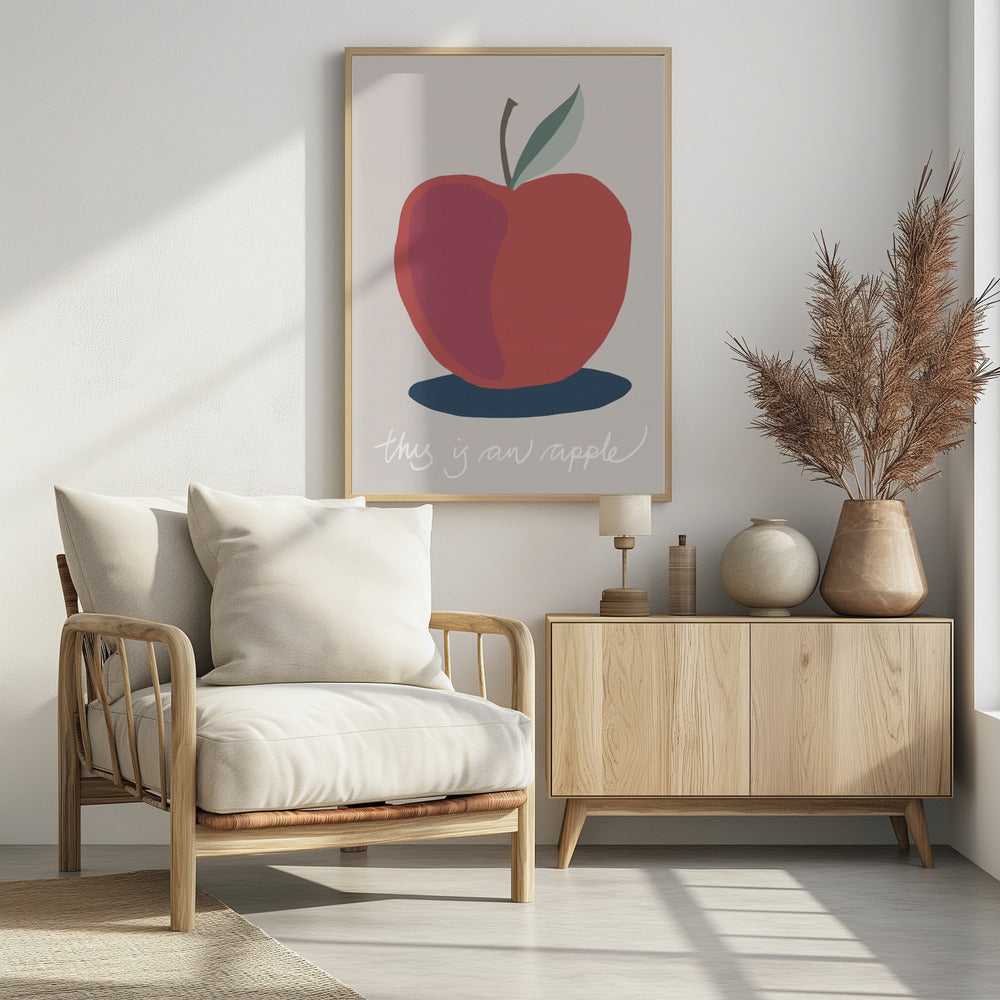This is an Apple | Poster