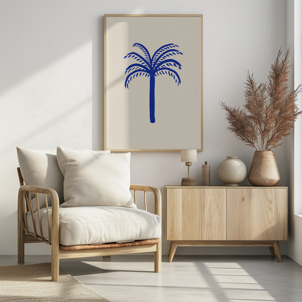 Blue Palm | Poster