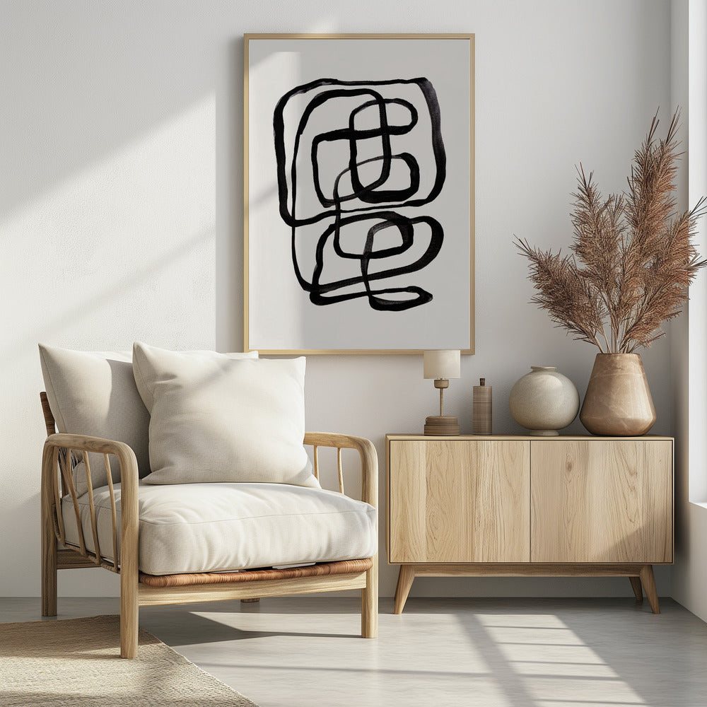 Abstract Lines I | Poster