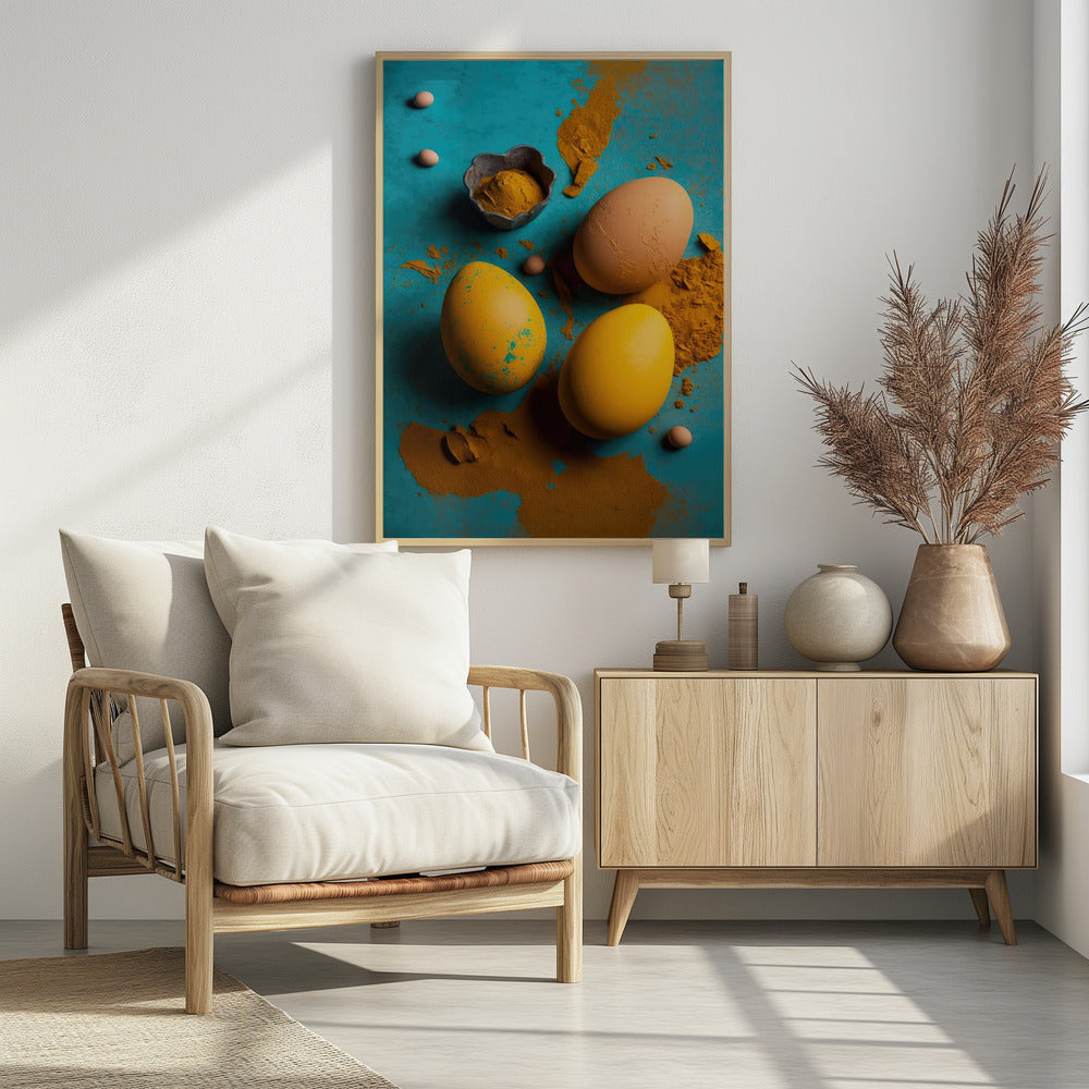 Golden Hue Mirage | Poster