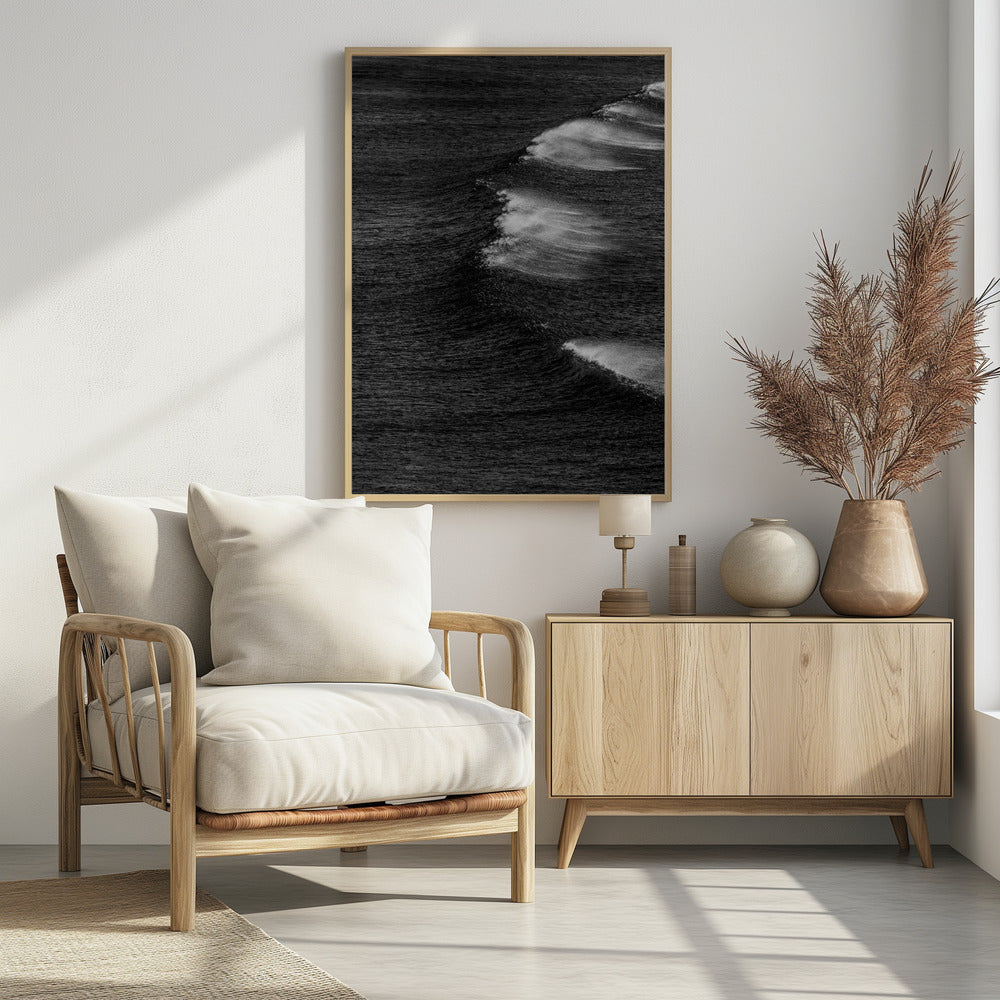Mesmerizing Motion Of Ocean Waves | Poster