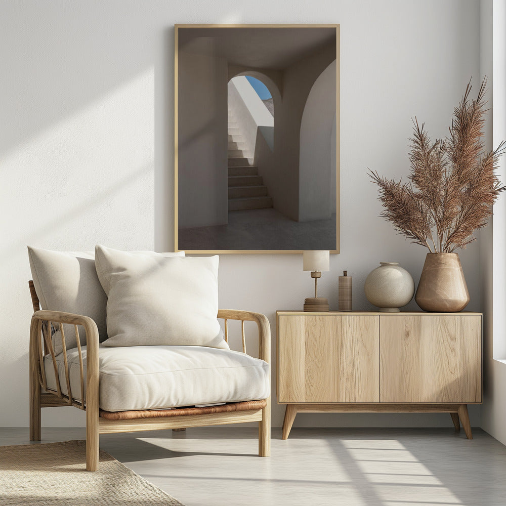 Stairway to Ocean Views | Poster