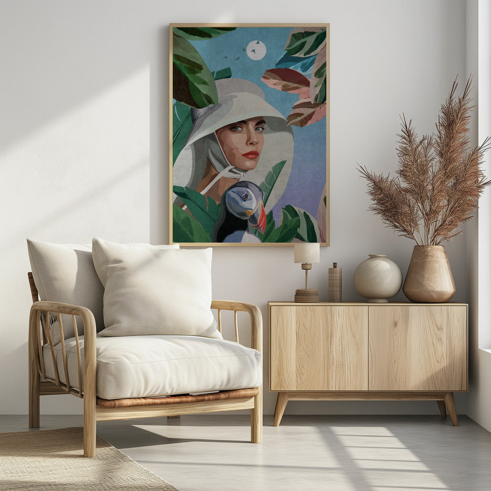 Puffin Dreamscape | Poster