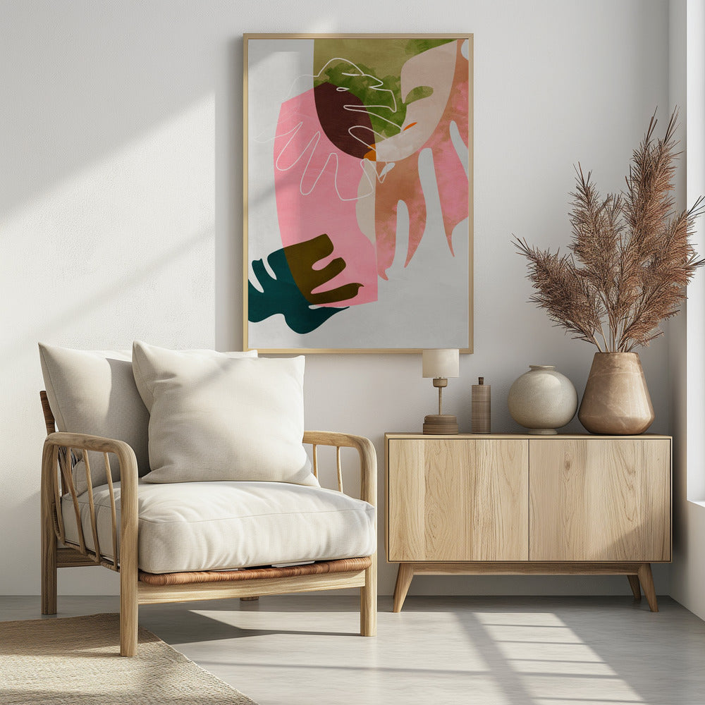 Leaves cut out | Poster