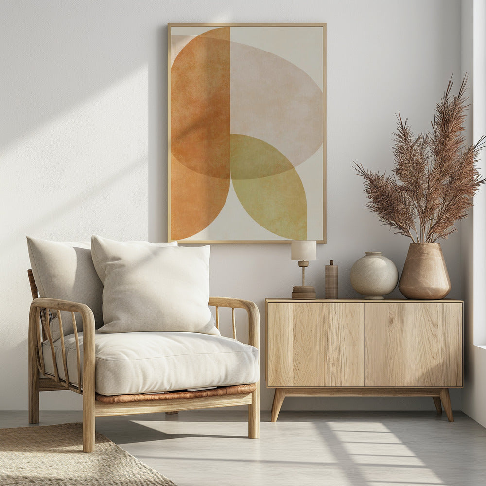 Aqua Shapes4 Kopie | Poster