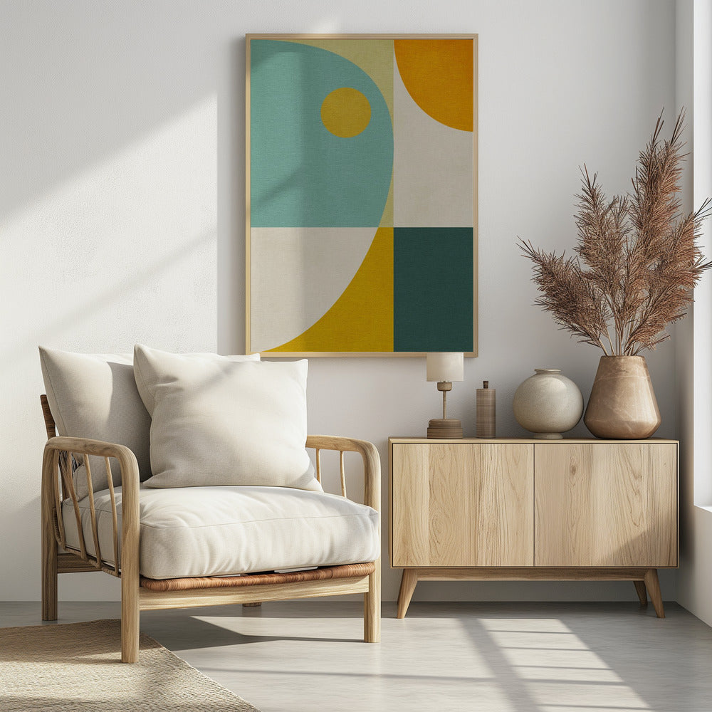 Rainbow Plus Shapes10 | Poster