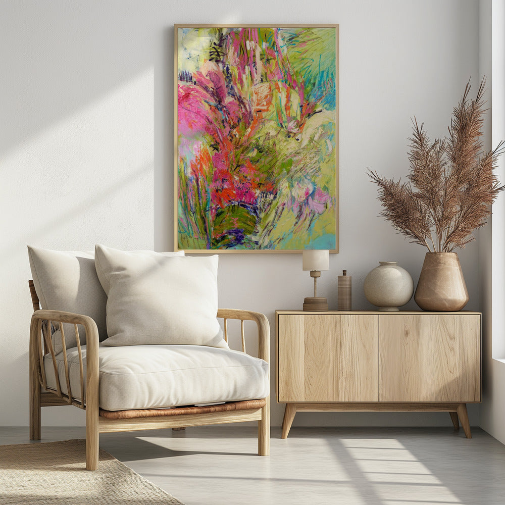 Expressionist Colorful Abstract | Poster