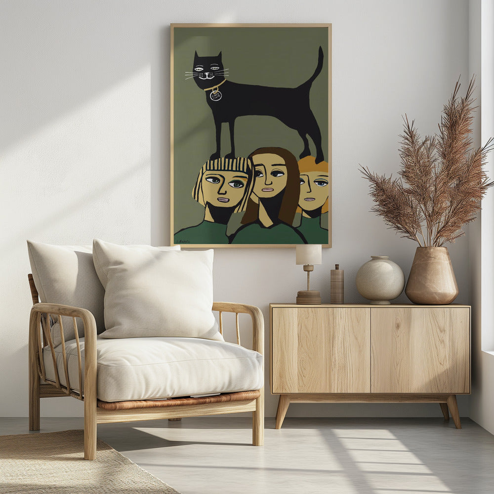Black Cat Rules | Poster