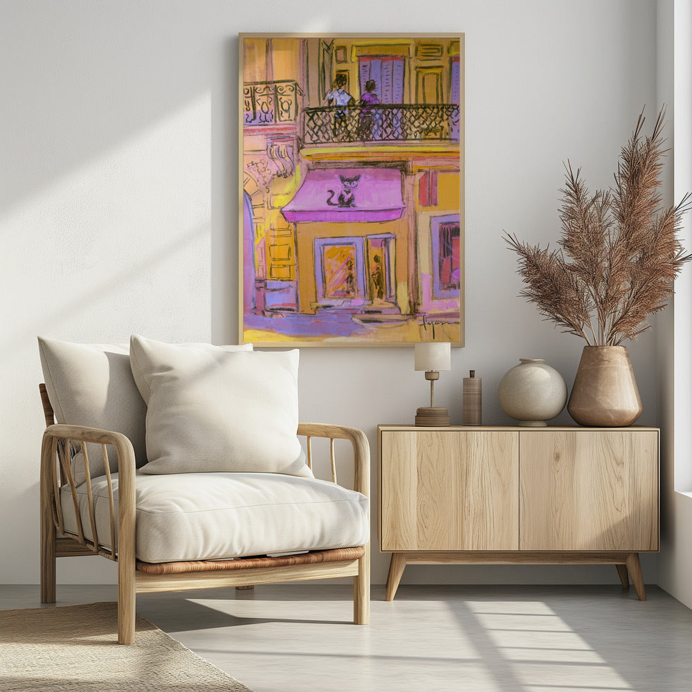 Balcony Stroll | Poster