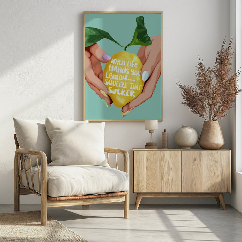 Squeeze That Lemon | Poster
