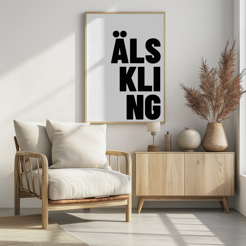 Bold Letters of Love | Poster