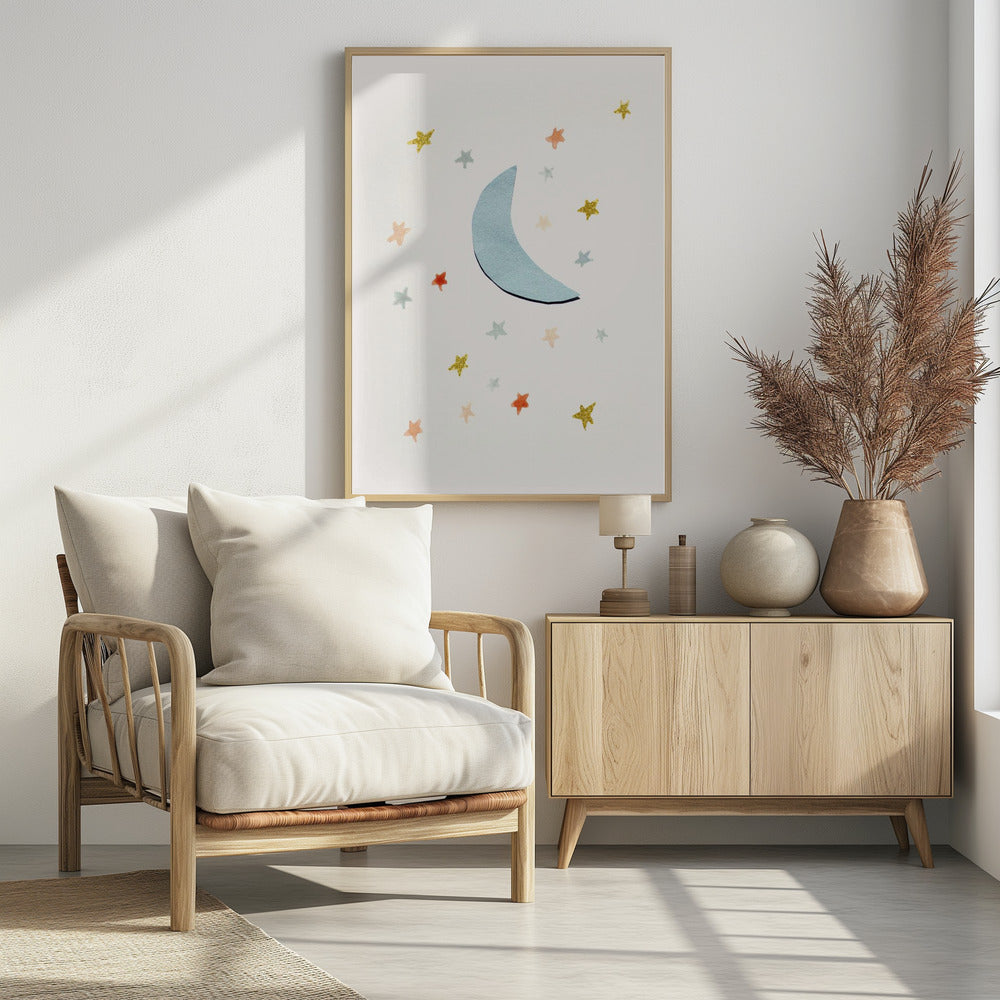 Moon & Stars | Poster