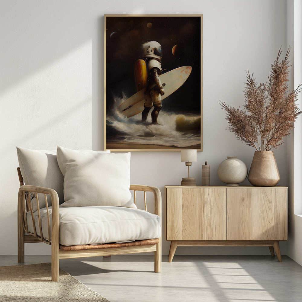 My Space Surfing Day | Poster