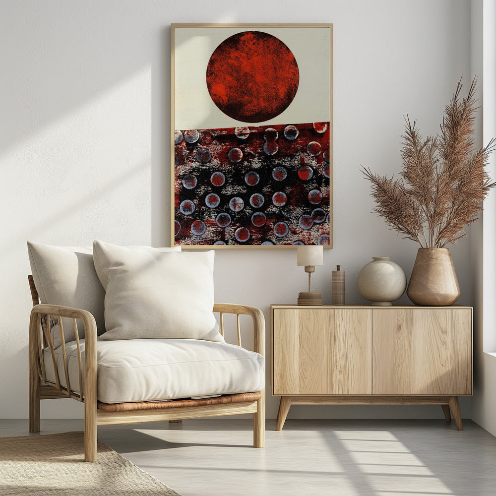 Abstract Artwork With Geometric Composition | Poster