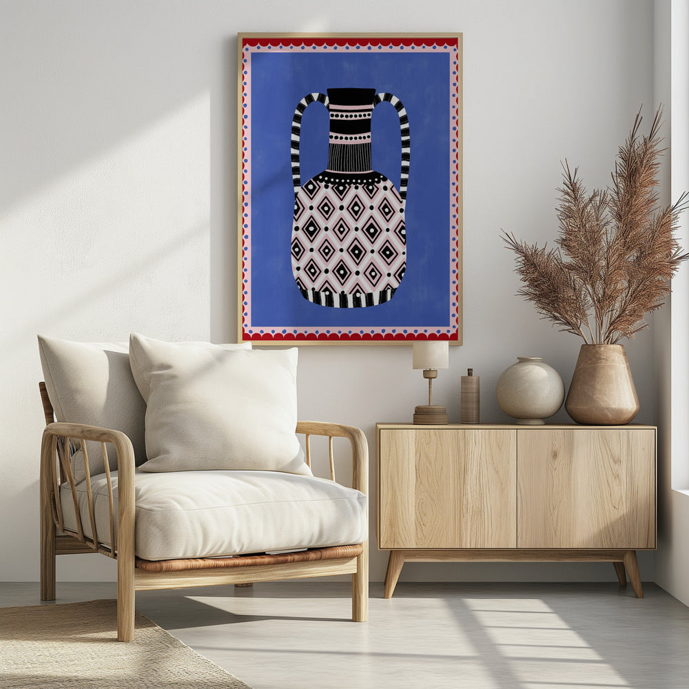 Geometric Patterns and Bold Colors | Poster