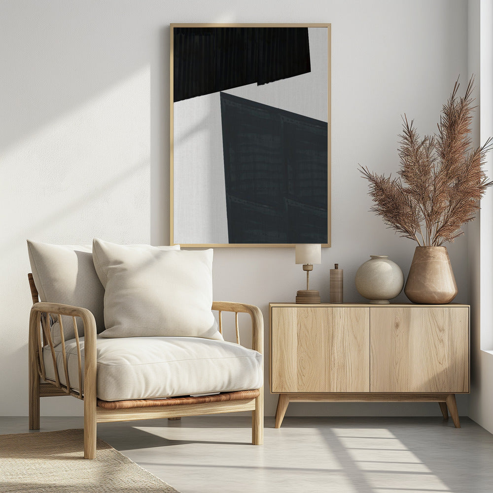 Jagged Edge Abstract 1 | Poster