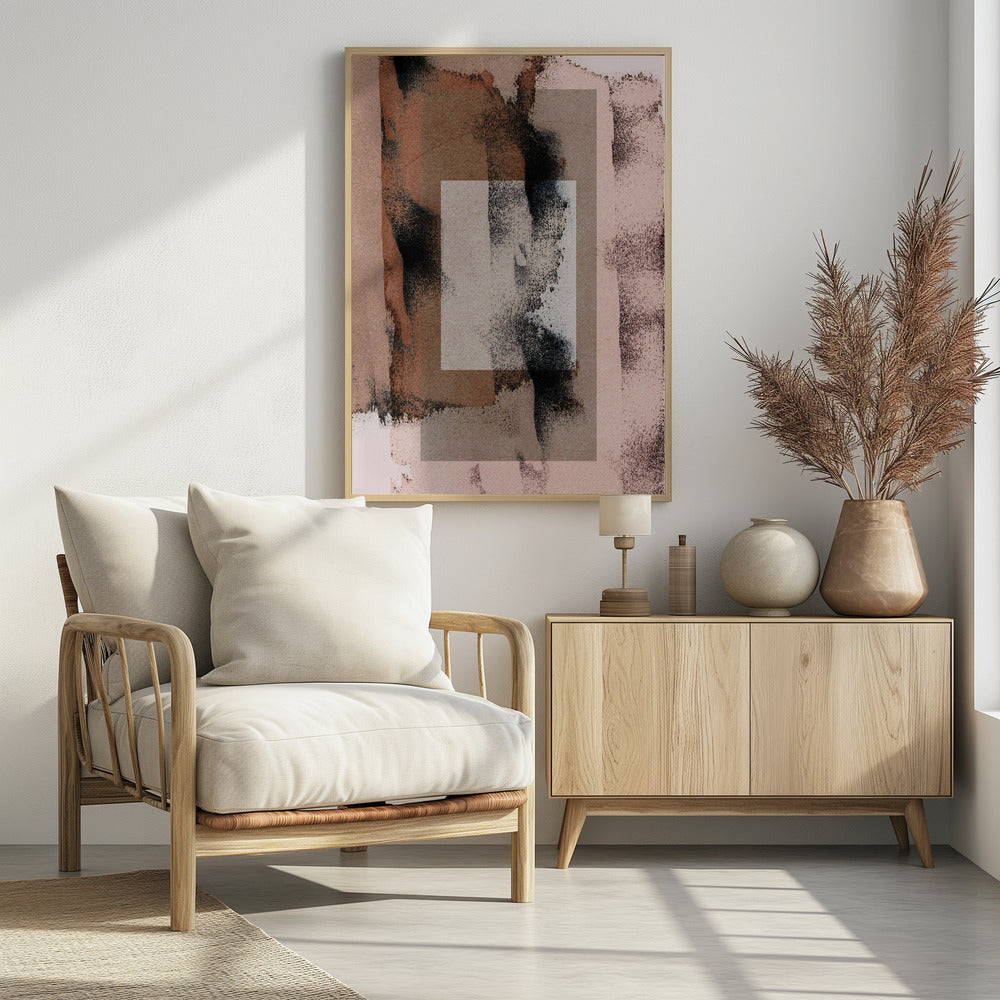 Abstract Brush Strokes 17y | Poster