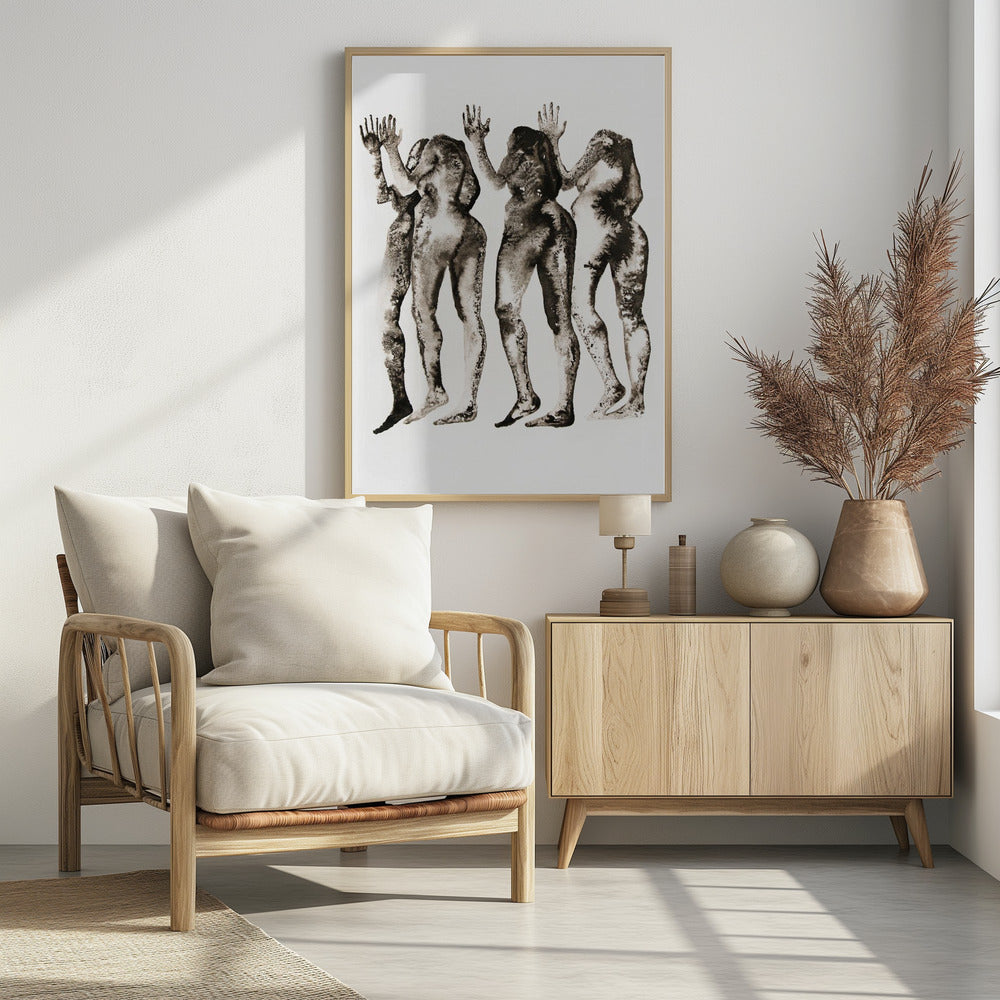4 Figures (headless) | Poster
