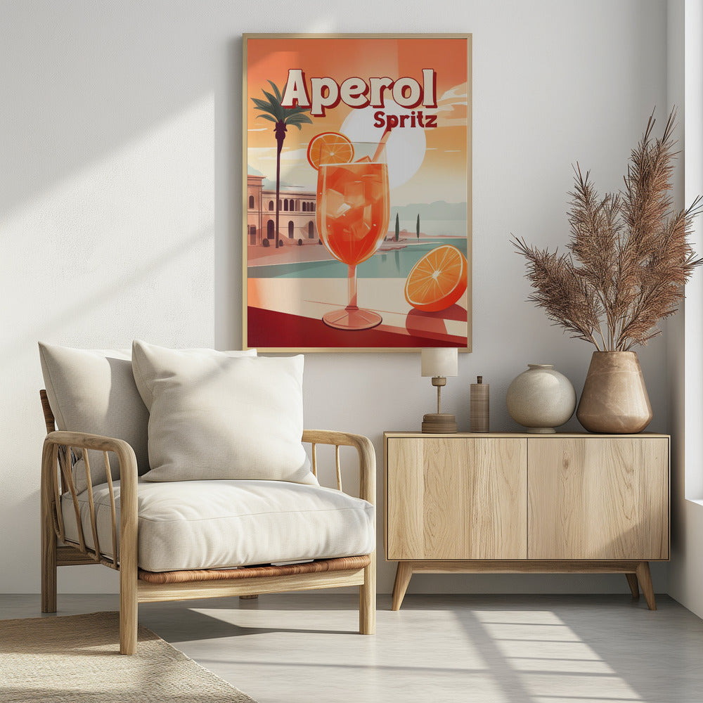 Aperol Spritz Tropical | Poster