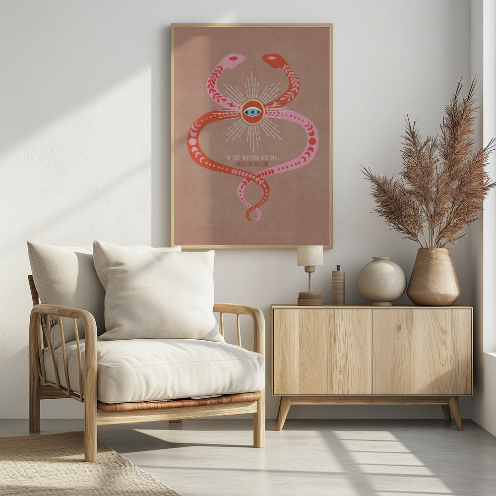 Serpent&#039;s Visionary Eye | Poster