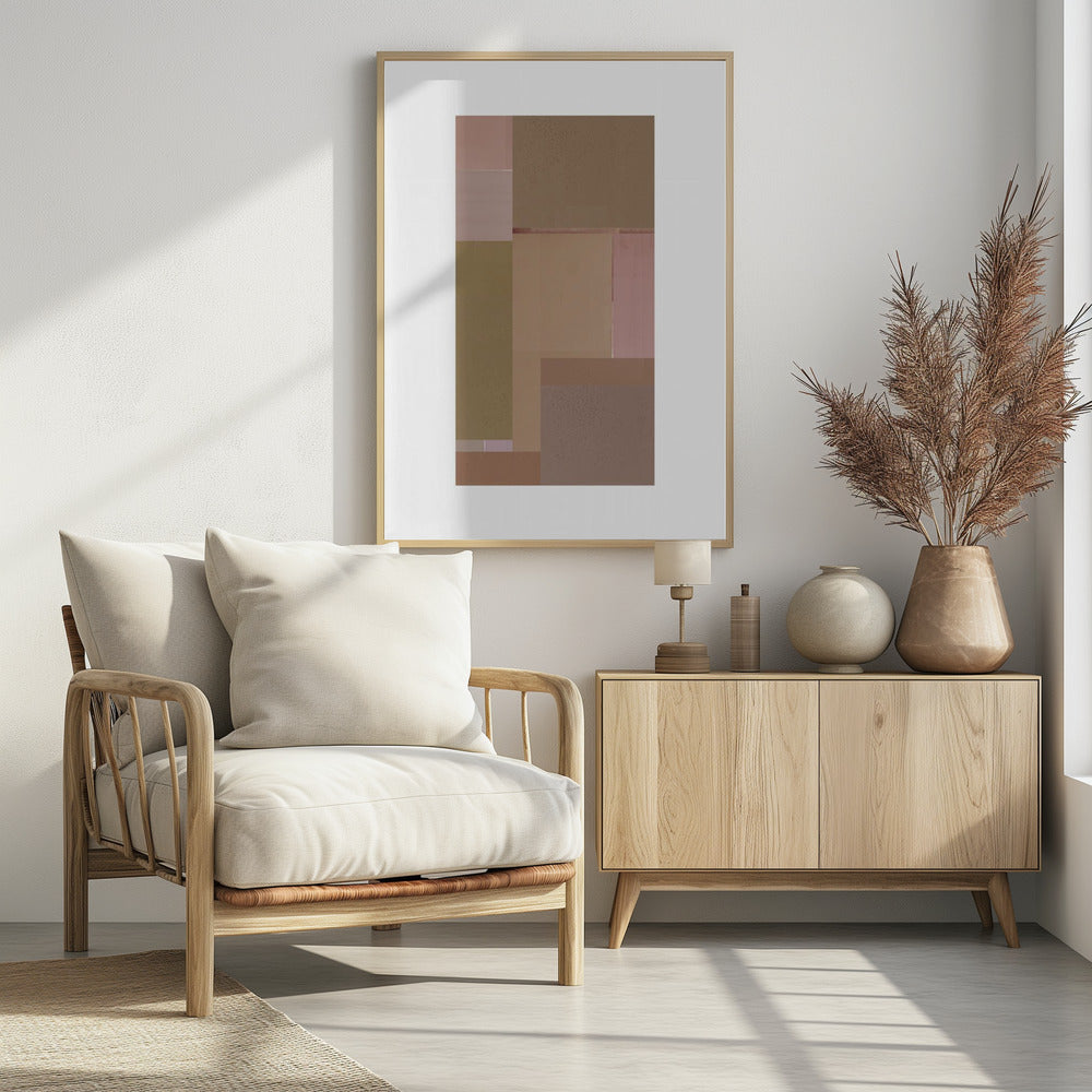 Abstract Textured Composition 6 | Poster