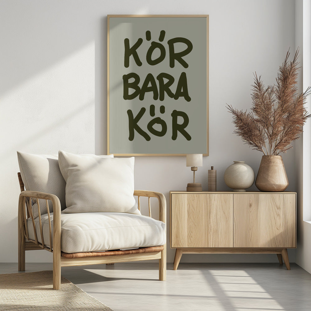 Kör Bara Kör | Poster