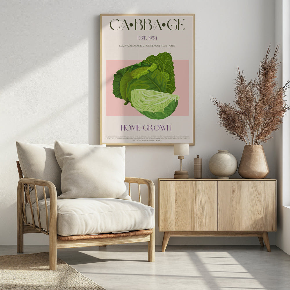 Crisp Cabbage Bliss | Poster